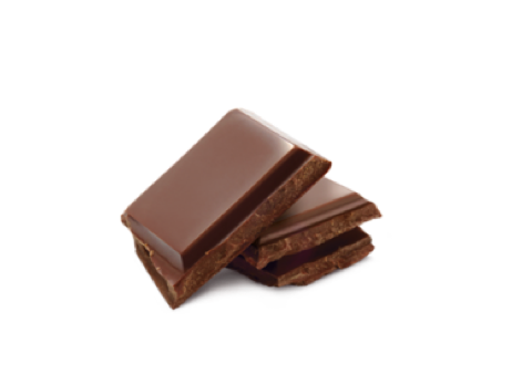 Pieces of chocolate